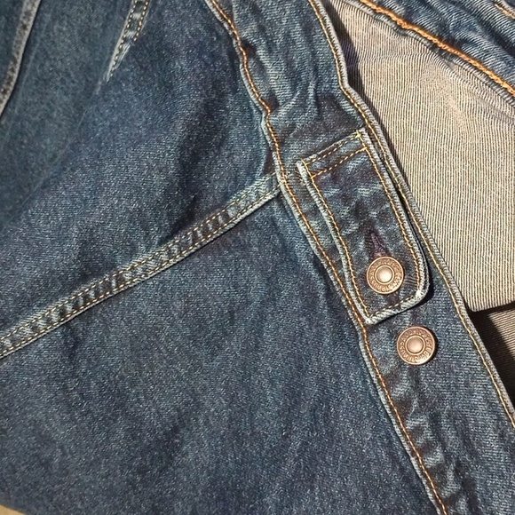 1 Men's Levi's, Jean Jacket, NWOT, Never Worn, Dark Wash, Size 6xl - Picture 4 of 4